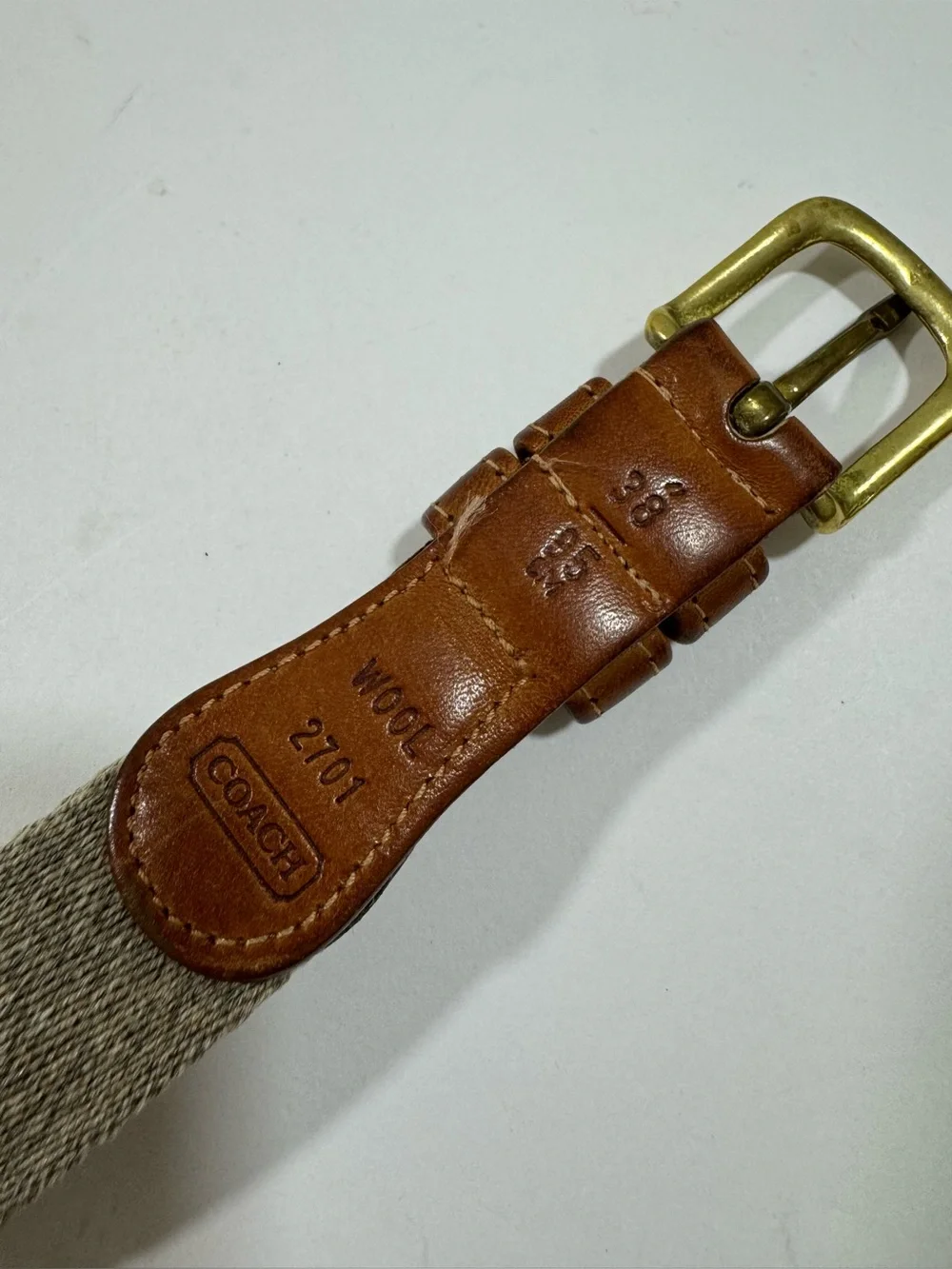 Coach vintage belt